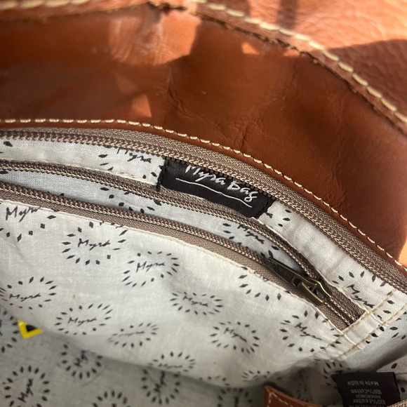 Myra Bag  fringe cowhide leather extra large Crossbody/tote bag gorgeous - Picture 4 of 12